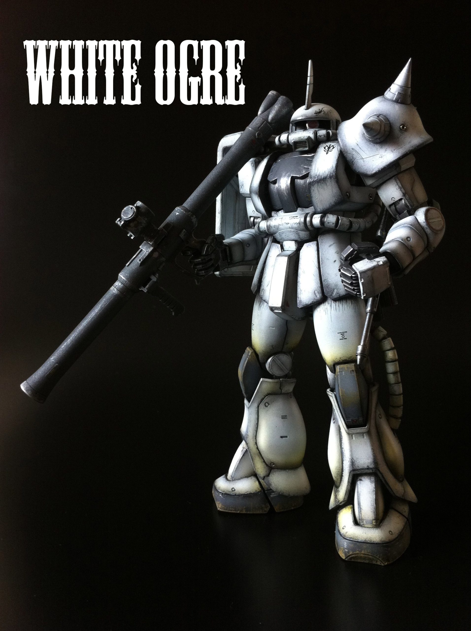 MS-06J ZAKU2 WHITE OGRE ホワイトオーガー 1/100 MG Ver.2.0 Preview – Zang Dang ichi  残弾1