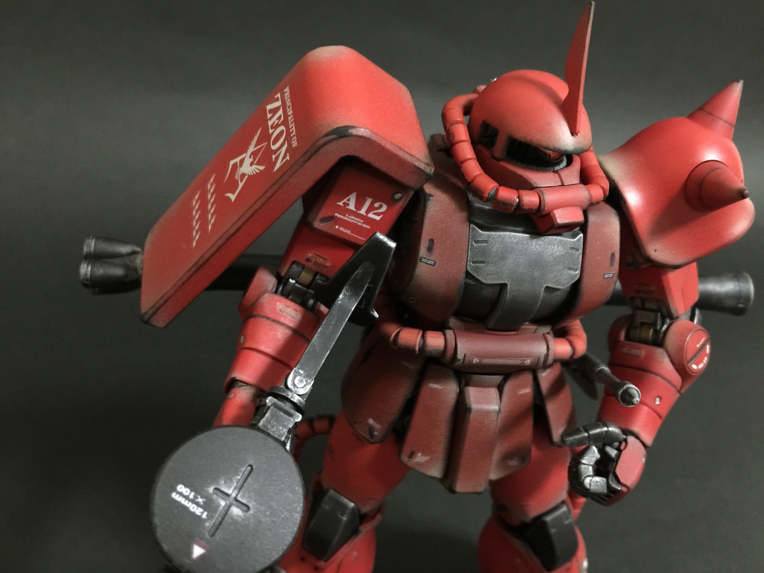MS-06S シャア専用ザク MG ver2.0 Preview – Zang Dang ichi 残弾1