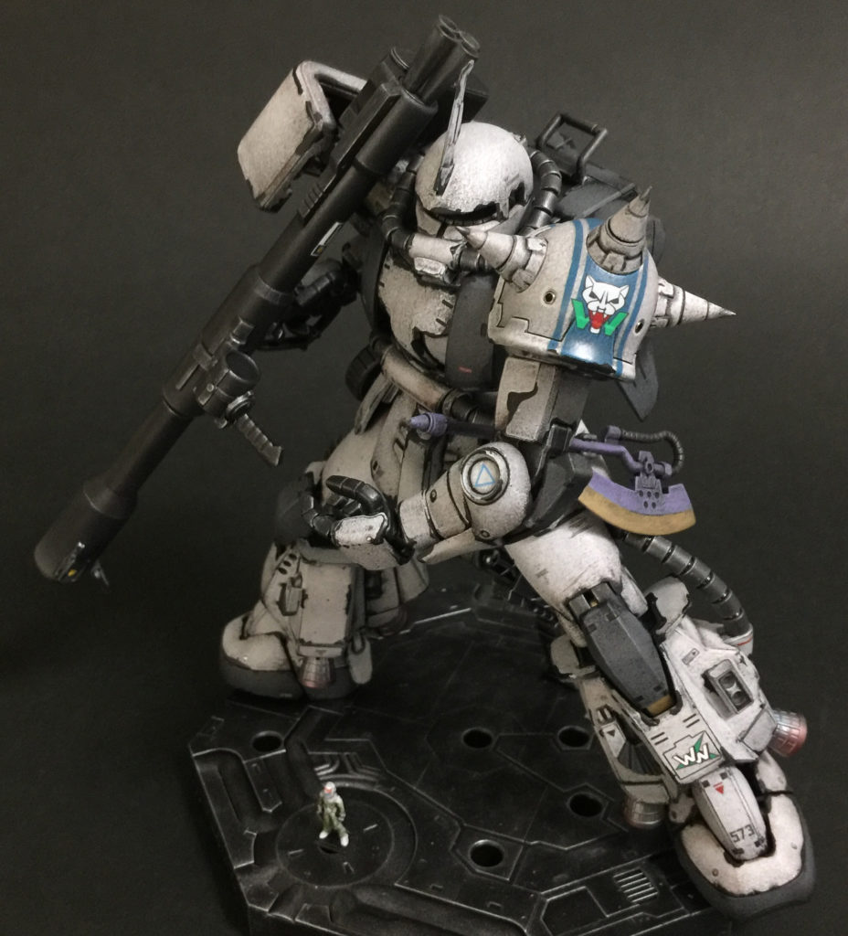 MG 1/100 MS-06R-1 シン・マツナガ専用ザクII Ver.2.0 – Zang Dang 