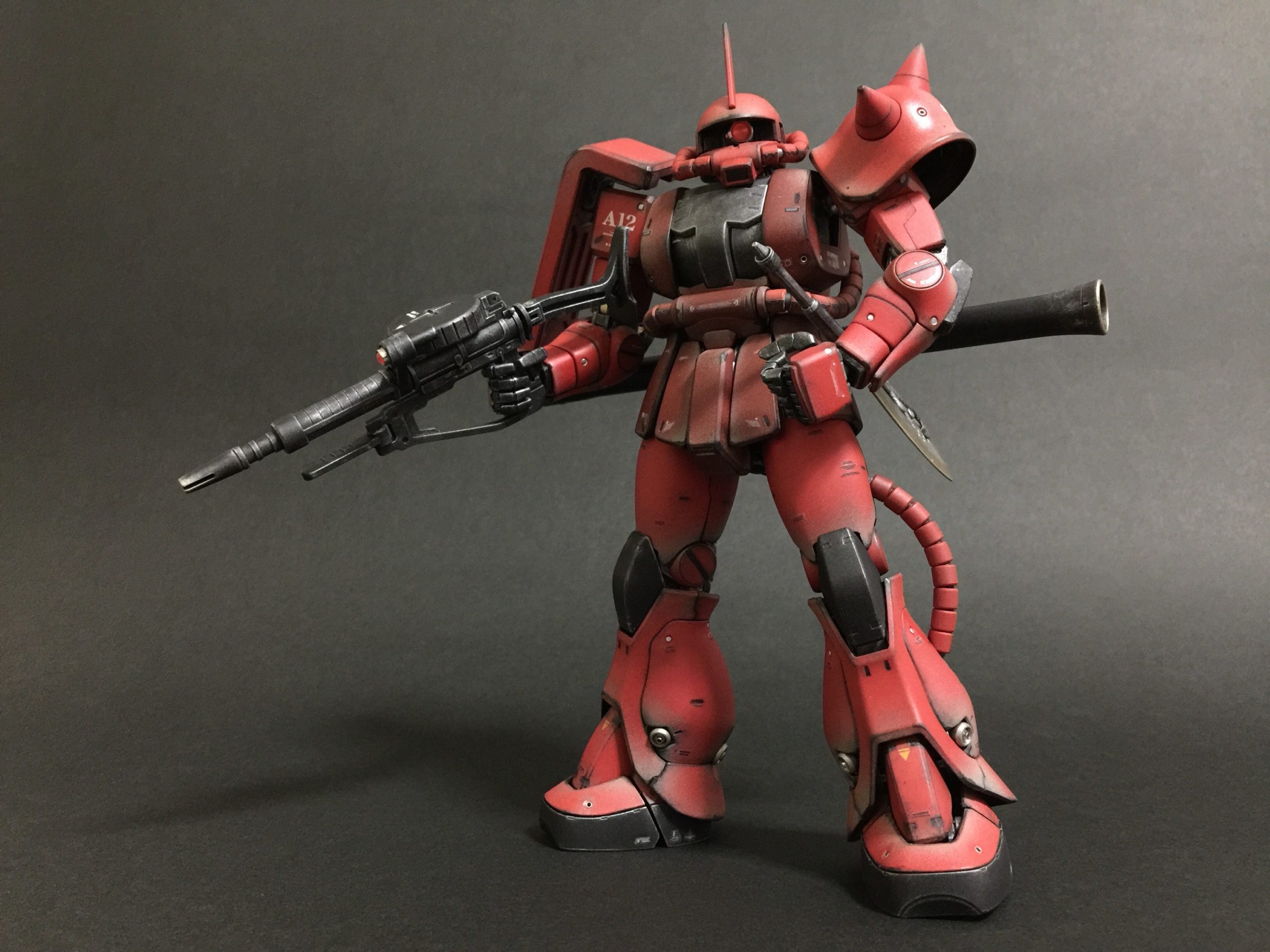 シャア専用ザクMG ver2.0 完成 – Zang Dang ichi 残弾1