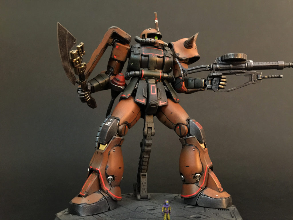 MS-06FS ZAKU2 GARMA ZABI CUSTOM MG 1/100 Ver.2.0 ガルマザビ専用 