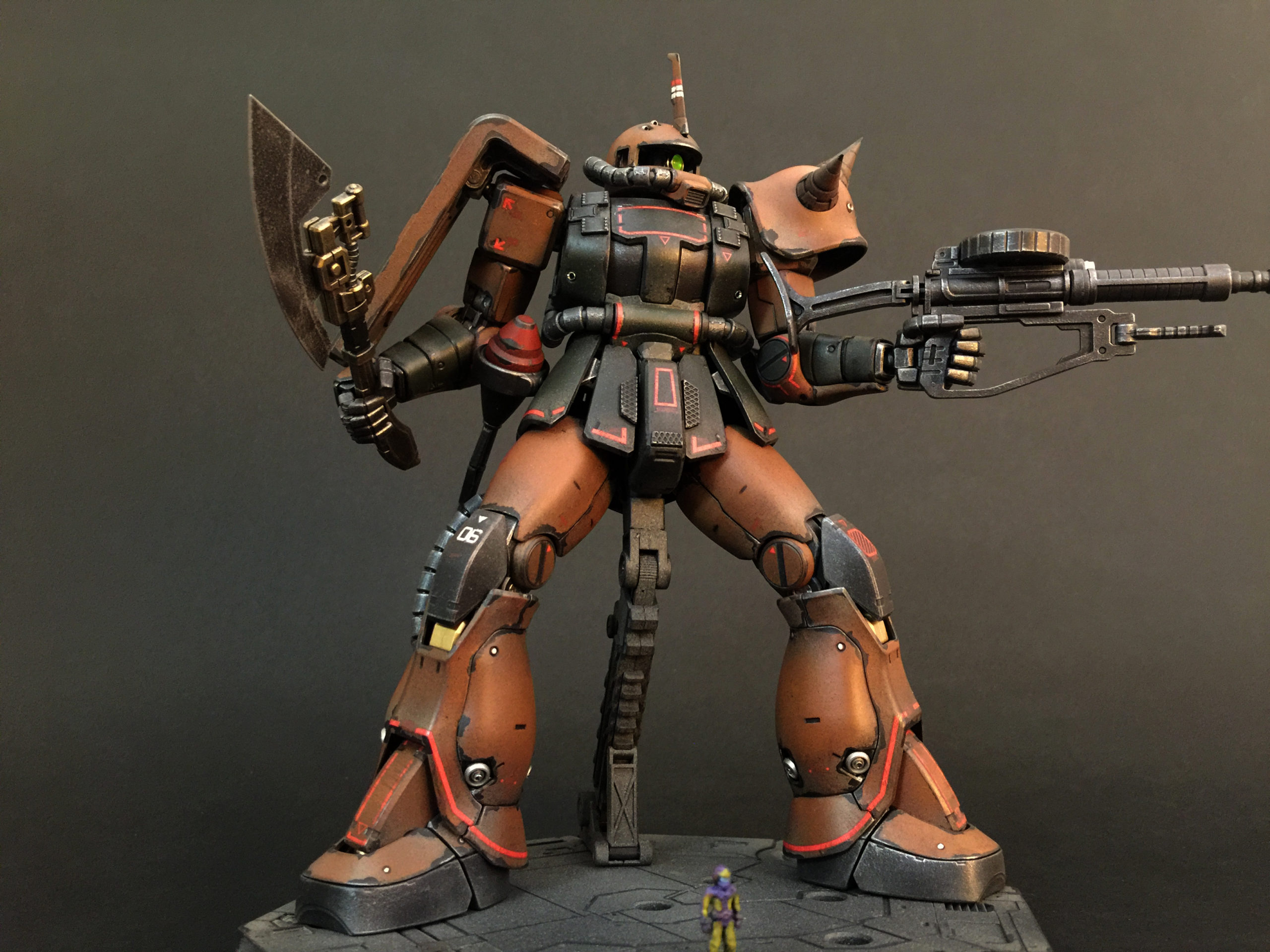 MS-06FS ZAKU2 GARMA ZABI CUSTOM MG 1/100 Ver.2.0 ガルマザビ