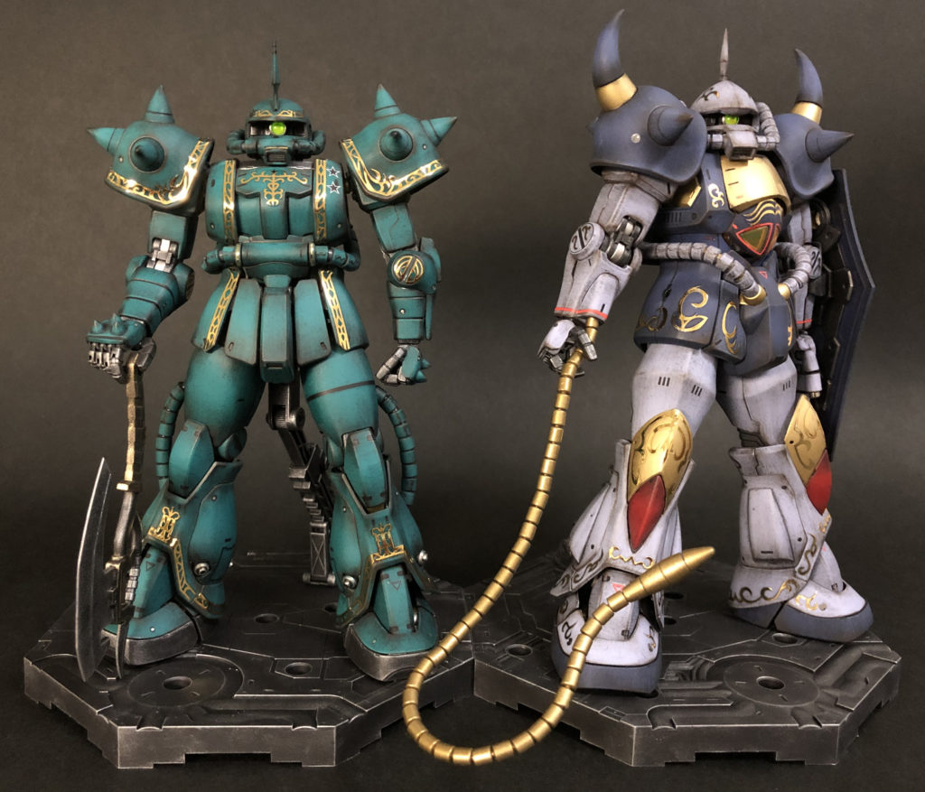 ○日本正規品○ バンダイ 1/100 機動戦士ガンダム マ・クベ専用グフ MS 