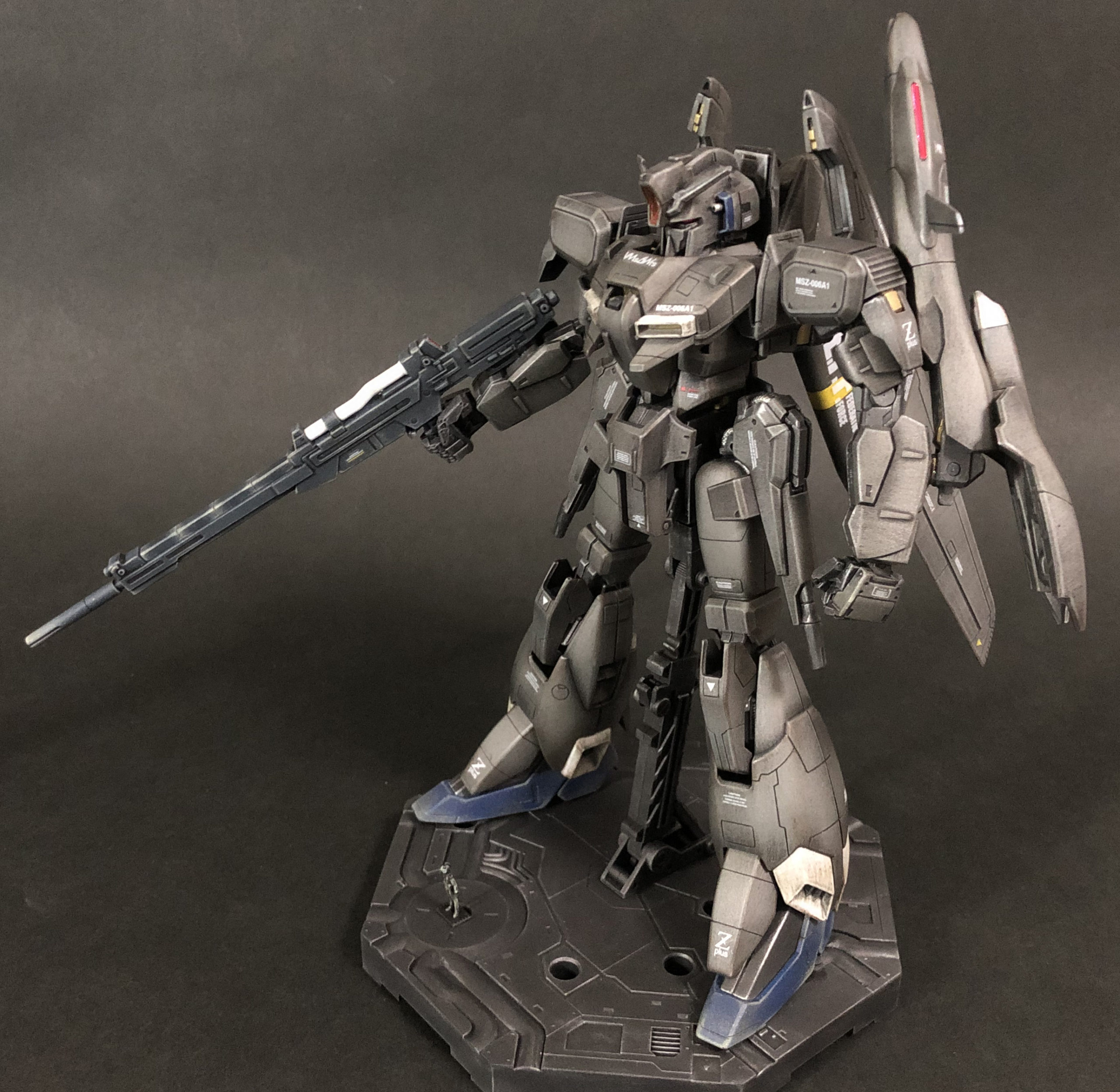 ゼータプラス ユニコーンver MG1/100完成 – Zang Dang ichi 残弾1